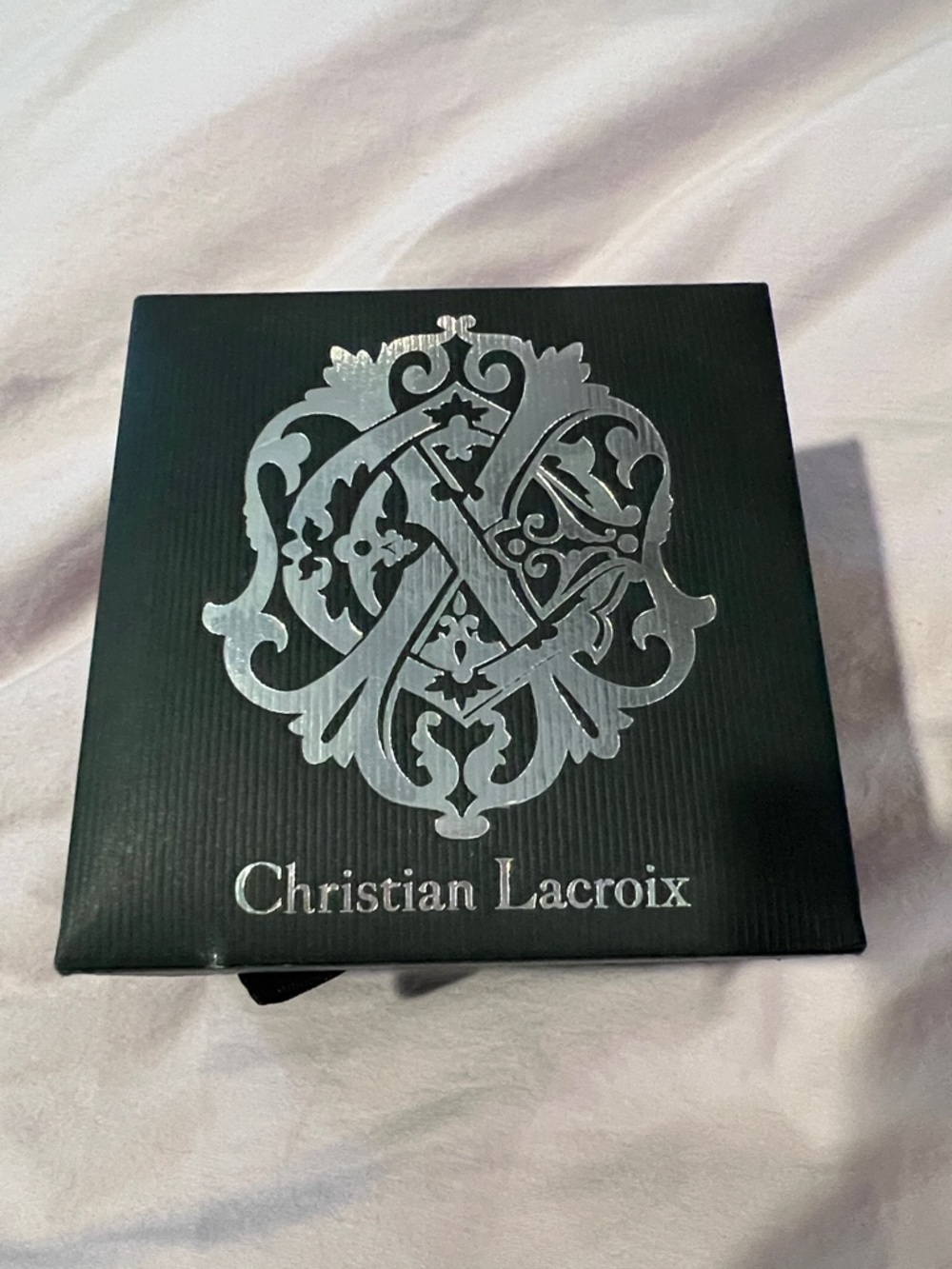 Christian Lacroix Women's Acetate Watch Black